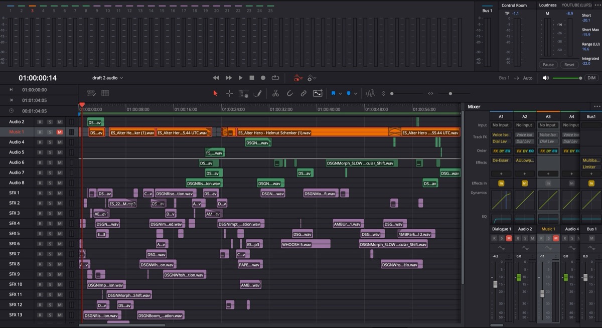 The Vernel Fresh sound design session: twenty tracks of design, music and mix